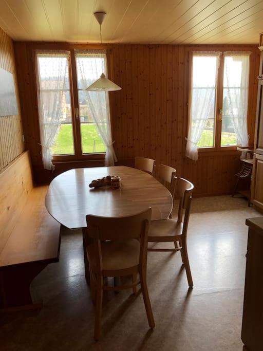 Ferienwohnung Auf Bauernhof Mit Hotpot Und Sauna Sumiswald Dış mekan fotoğraf
